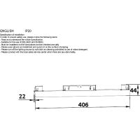Трековый светильник Crystal Lux Space CLT 0.33 001 12W BL M3000K Белый Черный — фото 2, Трековые светильники