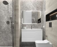 Товар: Керамогранит Ceradim Mramor Story Grey серый 60х60 см - фото 9 Керамогранит Ceradim Mramor Story Grey серый 60х60 см — фото 9, Керамогранит