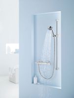 Смеситель для душа Kludi Zenta 351000538 с термостатом Хром — фото 4, Смесители