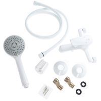 Комплект смесителей Orange Loop M26-311w Белый — фото 5, Готовые комплекты для ванной комнаты