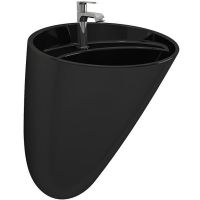 Раковина Bocchi Venezia 53 1083-005-0126 Черная глянцевая — фото 1, Раковины