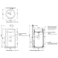 Товар: Раковина Flaminia Mono Roll 44 MR44P Белая - фото 4 Раковина Flaminia Mono Roll 44 MR44P Белая — фото 4, Раковины