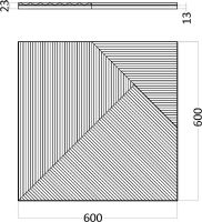 Товар: Гипсовая 3д панель Artpole Fields 2 D-0008-2 600x600 мм - фото 10 Гипсовая 3д панель Artpole Fields 2 D-0008-2 600x600 мм — фото 10, Гипсовые 3Д панели