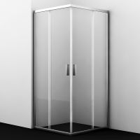 Товар: Душевой уголок WasserKRAFT Lippe 90x90 45S03 профиль Хром стекло прозрачное - фото 7 Душевой уголок WasserKRAFT Lippe 90x90 45S03 профиль Хром стекло прозрачное — фото 7, Душевые уголки