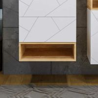 Ниша для тумбы Бриклаер Кристалл 60 4627125415883 Дуб Бунратти — фото 1, Полки