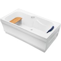 Акриловая ванна Wemor 150х85 10000005547 без гидромассажа — фото 1, Ванны