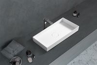 Раковина-чаша Abber Stein 80 AS2622 Белая матовая — фото 3, Раковины накладные