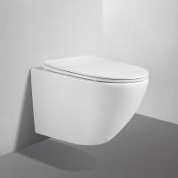 Унитаз Abber Bequem AC1100 подвесной с сиденьем Микролифт — фото 4, Подвесные унитазы