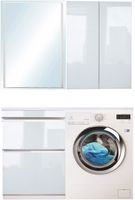 Товар: Подвесной шкаф Style Line Даймонд 60 Люкс Plus СС-00002255 Белый глянцевый - фото 4 Подвесной шкаф Style Line Даймонд 60 Люкс Plus СС-00002255 Белый глянцевый — фото 4, Мебель для ванной