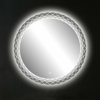 Зеркало Esbano 50 ESMI3599 с подсветкой с сенсорным выключателем — фото 2, Зеркала в ванную комнату