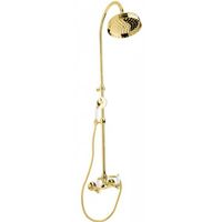 Душевая система Cezares FIRST-CD-03/24-Bi Золото — фото 1, Душевые стойки