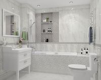 Керамический бордюр Kerama Marazzi Гран Пале ADA4016343 5,4х25 см — фото 2, Керамическая плитка