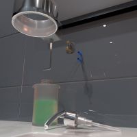 Дозатор для жидкого мыла Altasan Лотос ЛТ80Х Хром — фото 4, Дозаторы