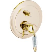 Смеситель для душа Webert Alexandra AL860101010 Золото — фото 1, Смеситель для душа