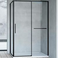 Товар: Душевой уголок Vincea Slim Soft 150x90 VSR-1SS9015CLB профиль Черный стекло прозрачное - фото 1 Душевой уголок Vincea Slim Soft 150x90 VSR-1SS9015CLB профиль Черный стекло прозрачное — фото 1, Прямоугольные душевые уголки