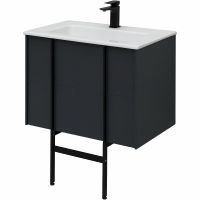 Тумба под раковину Allen Brau Reality 70 1.32004.AM подвесная Антрацит матовый — фото 20, Тумбы под раковину