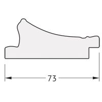 Зеркало Evoform Octagon 58х58 BY 7324 в багетной раме - Медный эльдорадо 73 мм — фото 4, Мебель для ванной