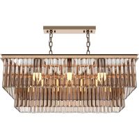 Подвесной светильник Maytoni Neoclassic Revero MOD085PL-08G Прозрачный Золото — фото 1, Подвесные светильники