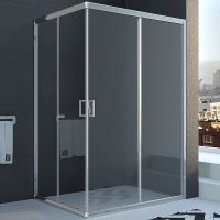 Душевой уголок Veconi Rovigo RV-10 120x90 RV10-12090-01-C5 профиль Хром стекло прозрачное — фото 1, Душевые уголки