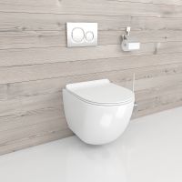 Товар: Унитаз beWash Lusso BKWHR004550 подвесной Белый с сиденьем Микролифт - фото 9 Унитаз beWash Lusso BKWHR004550 подвесной Белый с сиденьем Микролифт — фото 9, Унитазы