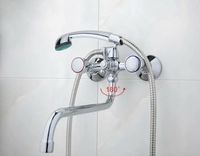 Смеситель для ванны Frap H09 F2209 универсальный Хром — фото 7, Смеситель для ванны