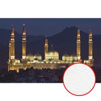 Фреска Ortograf Восток 3941 Фактура бархат FX Флизелин (4,2*2,7) Синий/Бежевый, Архитектура — фото 1, Фрески