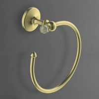 Полотенцедержатель Art&Max Antic Crystal AM-2680SJ-Do Золото — фото 2, Полотенцедержатели