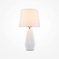 Настольная лампа Maytoni Table Floor Calvin Table Z181-TL-01-W Белая — фото 5, Настольные лампы