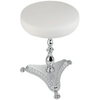 Пуф Migliore Elisabetta 17041 Хром Белый — фото 1, Сиденья