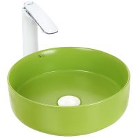 Раковина-чаша WeltWasser Elbach 3134 MGG 35 10000004517 Салатовая матовая — фото 1, Раковины накладные