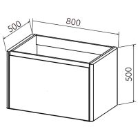Товар: Тумба под раковину Astra Form Капелла 80 03110007 подвесная Белая - фото 22 Тумба под раковину Astra Form Капелла 80 03110007 подвесная Белая — фото 22, Мебель для ванной
