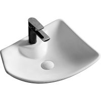 Раковина-чаша Ceruttispa 50 CR7054 СТ9586 Белая — фото 1, Раковины накладные