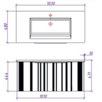 Товар: Тумба под раковину Creto Luna 100 17-IV100 подвесная Ivory - фото 7 Тумба под раковину Creto Luna 100 17-IV100 подвесная Ivory — фото 7, Мебель для ванной