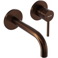 Смеситель для раковины Damixa Scandinavian Pure 360260500 Розовое золото — фото 1, Смесители