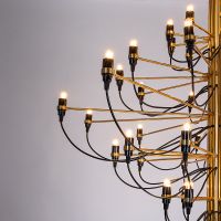 Люстра Divinare Molto 8030/17 LM-50 Латунь — фото 3, Люстры