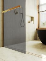 Товар: Душевая перегородка Maybah Glass MGD-712-3ш 1090x1950 в широком профиле Золото стекло графитовое матовое - фото 6 Душевая перегородка Maybah Glass MGD-712-3ш 1090x1950 в широком профиле Золото стекло графитовое матовое — фото 6, Душевые перегородки