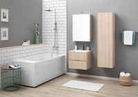 Зеркальный шкаф Aquanet Алвита 60 183994 R Белый 183994 — фото 3, Зеркальные шкафы в ванную