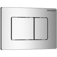 Клавиша смыва Grossman Classic 700.K31.04.10M.10M Хром глянцевый — фото 2, Кнопки смыва