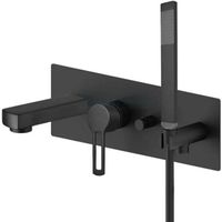 Смеситель для ванны Paffoni Ringo RIN001NO Черный матовый — фото 1, Смеситель для ванны