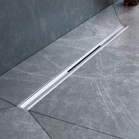 Душевой лоток AM.PM MasterFlow 60 W01SC-S11-060-05SB с решеткой Хром матовый Slim line — фото 5, Душевые лотки