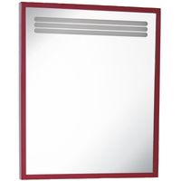 Зеркало Creavit Arya 75 AR065-A.KK с подсветкой Красное — фото 1, Зеркала в ванную комнату