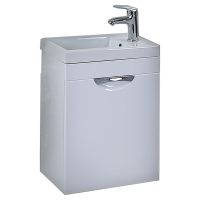 Тумба под раковину Onika Комо 40 Белая — фото 1, Тумбы под раковину