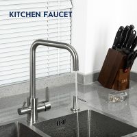 Смеситель для кухни Frap H801 F43801 Сатин — фото 9, Смесители для кухни