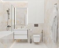 Товар: Керамогранит Ceradim Onyx Orlam бежевый полированный 80х80 см - фото 7 Керамогранит Ceradim Onyx Orlam бежевый полированный 80х80 см — фото 7, Керамогранит