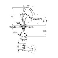 Смеситель для кухни Grohe Zedra 32294002 Хром — фото 17, Смесители для кухни