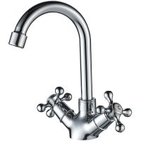 Смеситель для раковины WesnaArt Rassvet RAS02-230 Хром — фото 1, Смесители для раковины