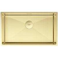 Кухонная мойка Paulmark Next 74 Uni PM217444-LG Светлое золото — фото 1, Кухонные мойки