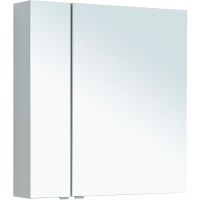 Зеркальный шкаф Aquanet Алвита New 80 277536 Серый матовый — фото 1, Зеркальные шкафы в ванную