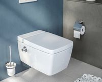 Унитаз биде Vitra Metropole Rim-Ex 7672B003-1687 подвесной без сиденья — фото 2, Подвесные унитазы