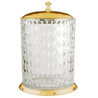 Ведро для мусора Boheme Chiaro 10518 Золото — фото 1, Мусорные ведра